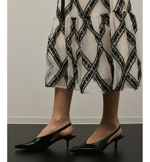 GRACE CONTINENTAL「チュールレースワンピース」|ドレス|