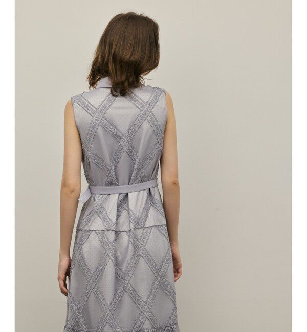 GRACE CONTINENTAL「チュールレースワンピース」|ドレス|