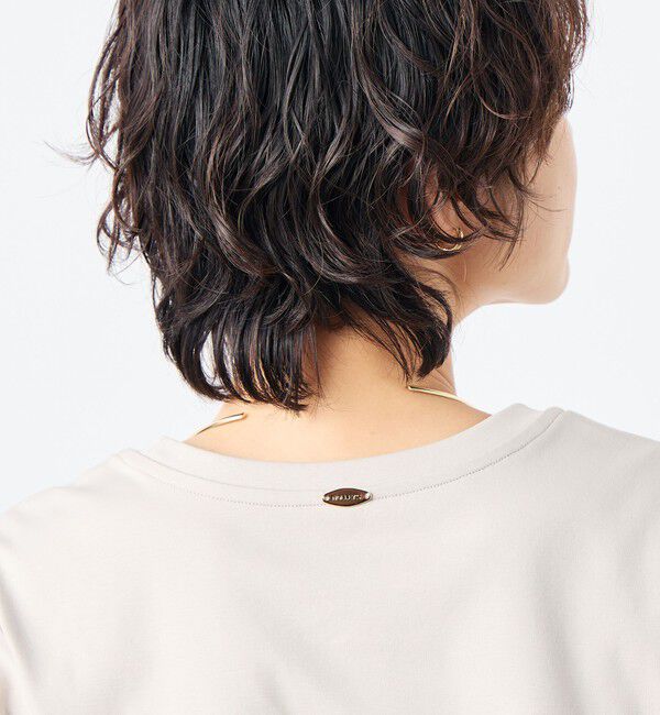 NOLLEY'S「高機能 LA＋スムース5分袖プルオーバーカットソー」|Tシャツ・カットソー|