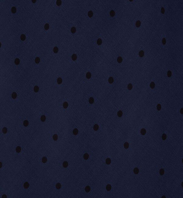 NOLLEY'S「ウォッシャブルドットプリントナロースカート」|スカート|