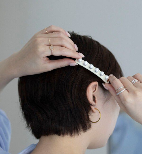 NOLLEY'S「パールバレッタ」|ヘアバンド|
