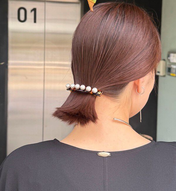 NOLLEY'S「パールバレッタ」|ヘアバンド|