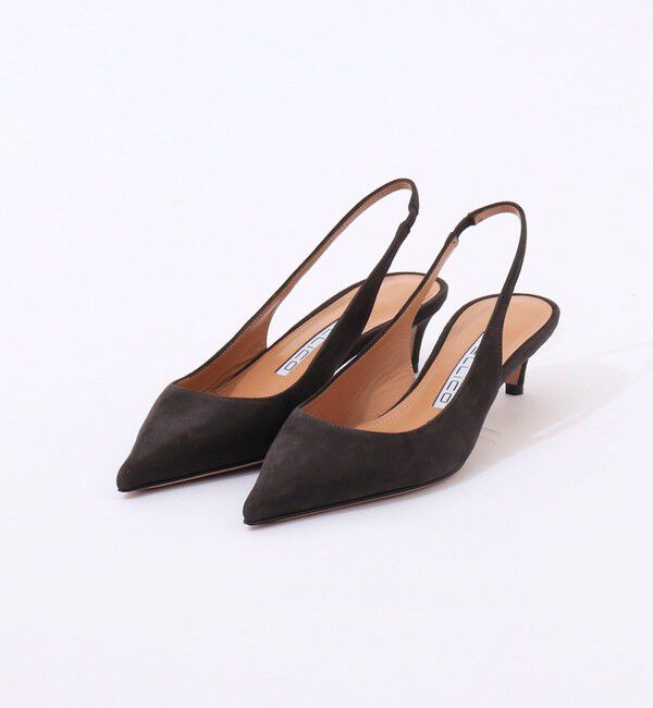 NOLLEY'S「【PELLICO/ ペリーコ】CUORE BACK SLING(バックストラップパンプス)」|パンプス|チャコールグレー