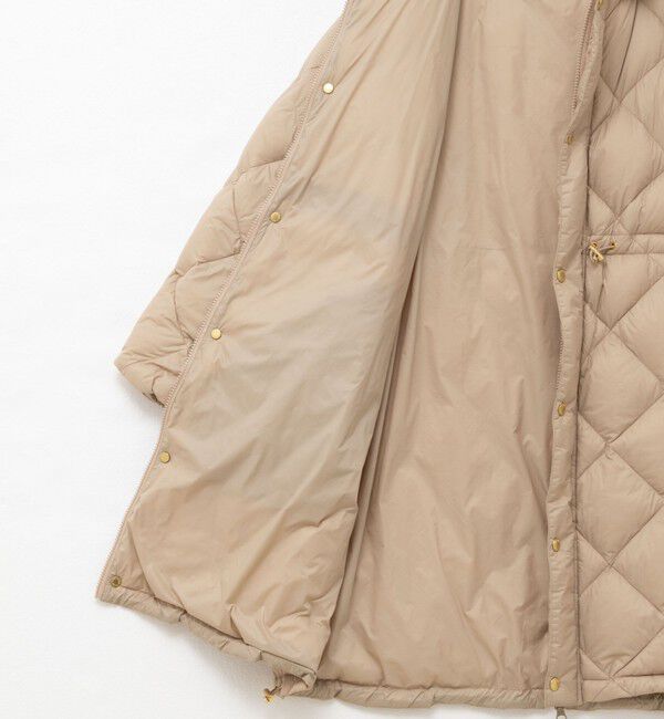 NOLLEY'S「【TAION/タイオン】別注ミドル丈Aラインフードダウン」|ダウン|