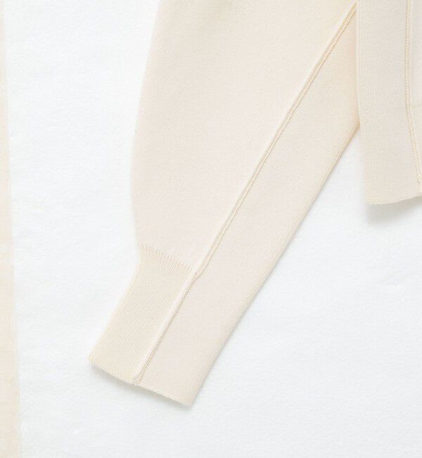 NOLLEY'S「《手洗い可能》スウェット風ニットプルオーバー」|ニット・セーター|