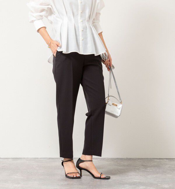 NOLLEY'S「ウォッシャブルダブルクロススリムパンツ」|その他|