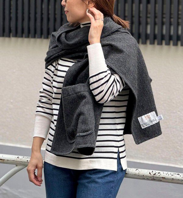 NOLLEY'S「【TWEEDMILL/ツィードミル】 ポケットショール」|ストール|