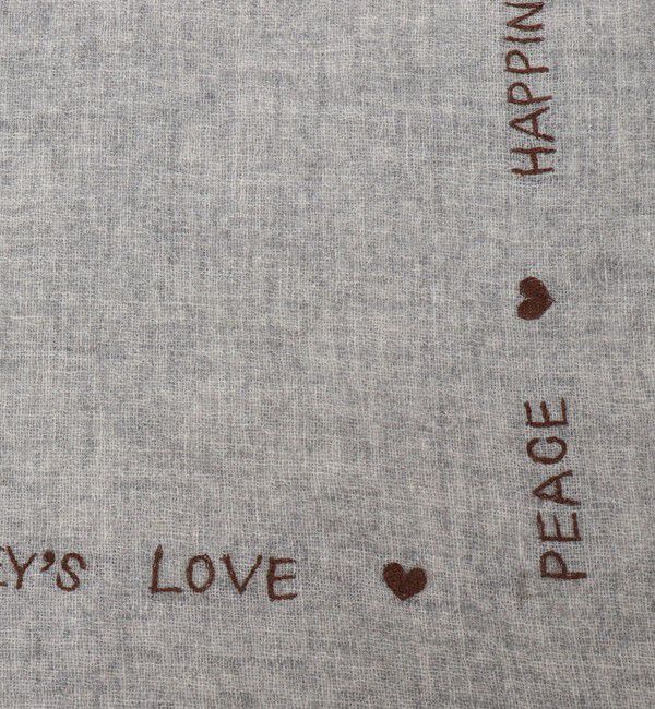 NOLLEY'S「【CITRUS/シトラス】 メッセージストール」|ストール|