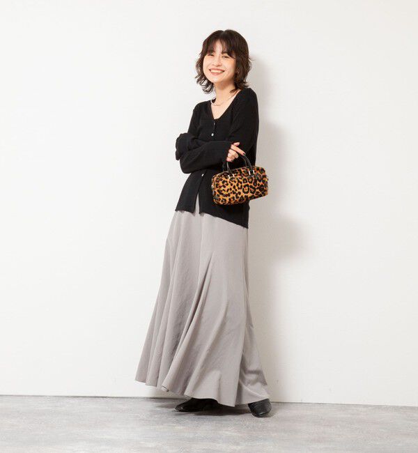 NOLLEY'S「MY STANDARD ウォッシャブルリブカーディガン」|カーディガン|