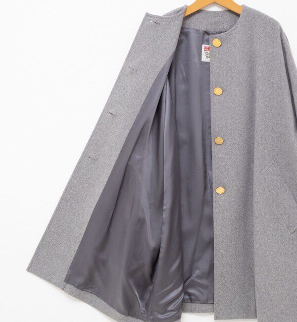 NOLLEY'S「【Traditional WeatherWear/トラディショナルウェザーウェア】MALTON NO COLLAR」|ノーカラーコート|