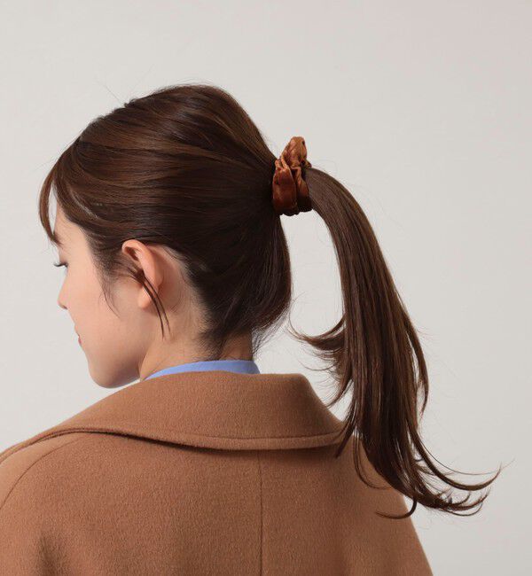 NOLLEY'S「【nolleys/ノーリーズ】ベロアリボンシュシュ」|ヘアゴム・シュシュ|