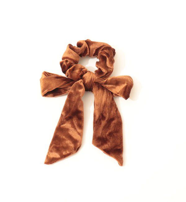 NOLLEY'S「【nolleys/ノーリーズ】ベロアリボンシュシュ」|ヘアゴム・シュシュ|