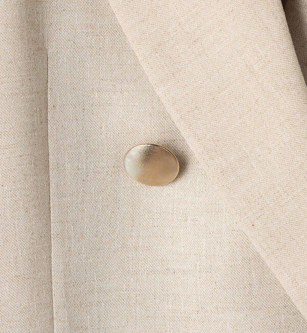 NOLLEY'S sophi「《セットアップ対応》ウォッシャブルスラブオックスダブルジャケット」|テーラードジャケット|