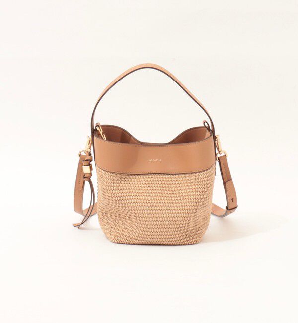 NOLLEY'S「【LORISTELLA/ロリステッラ】キューブワンハンドル雑材コンビバッグ」|ショルダー・メッセンジャー|