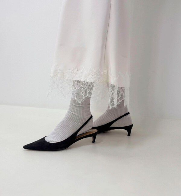 NOLLEY'S「【nolnol/ノルノル】ラメシアーソックス」|ソックス|