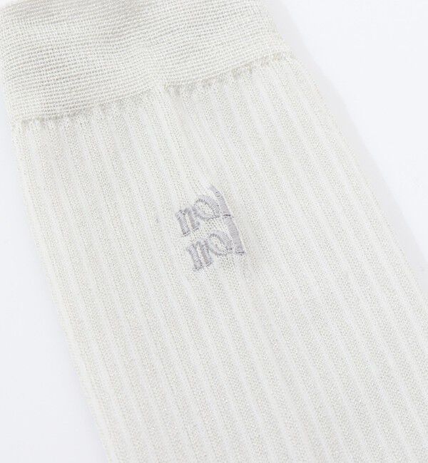 NOLLEY'S「【nolnol/ノルノル】ラメシアーソックス」|ソックス|