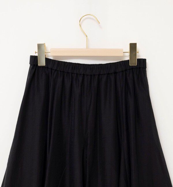 NOLLEY'S sophi「ウォッシャブルシアーボリュームフレアロングスカート」|フレア|