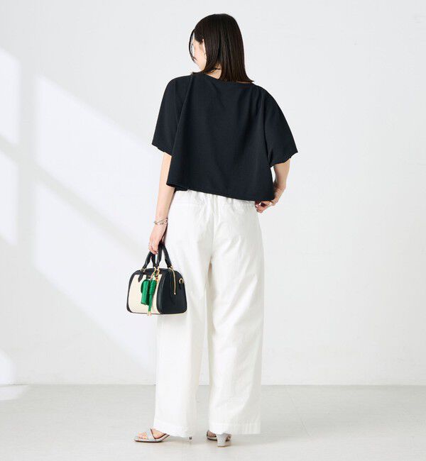 NOLLEY'S「《アンサンブル対応》ウォッシャブルイージーケアカノコケーププルオーバー」|Tシャツ・カットソー|