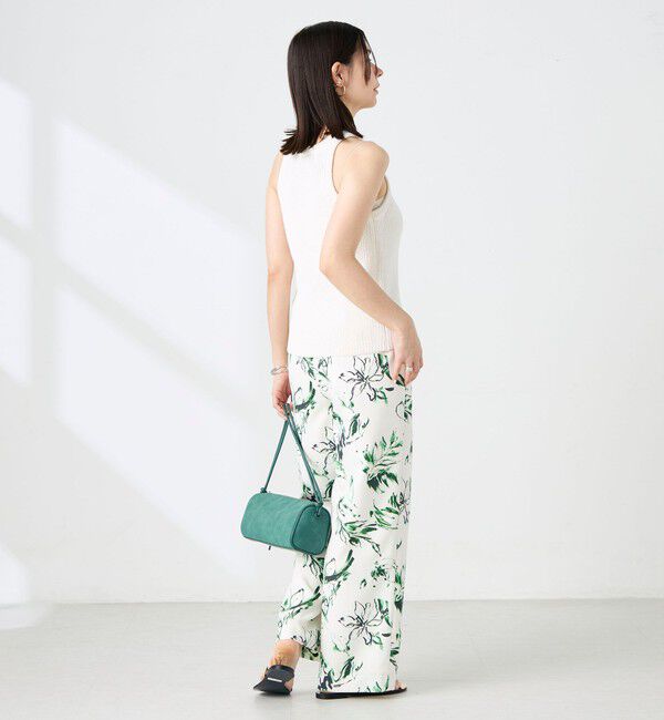 NOLLEY'S sophi「《手洗い可能》ペーパー混片畦アメスリタンクトップ」|ニット・セーター|