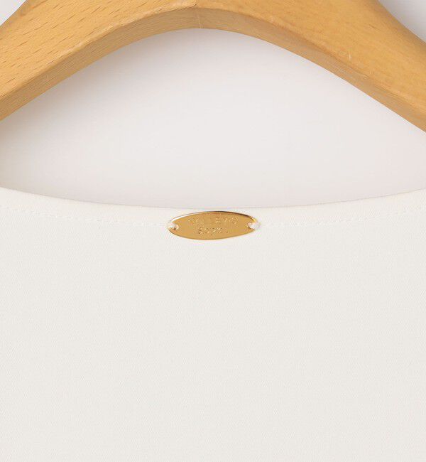 NOLLEY'S sophi「《セットアップ対応》ウォッシャブルツイルケープ風ブラウス」|シャツ・ブラウス|