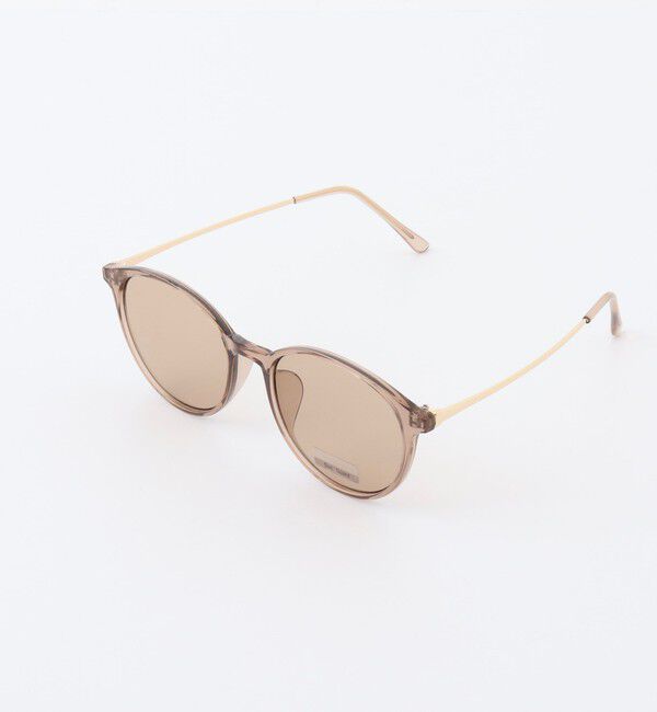 NOLLEY'S「ボストンメタルテンプルサングラス」|サングラス|ブラウン系1