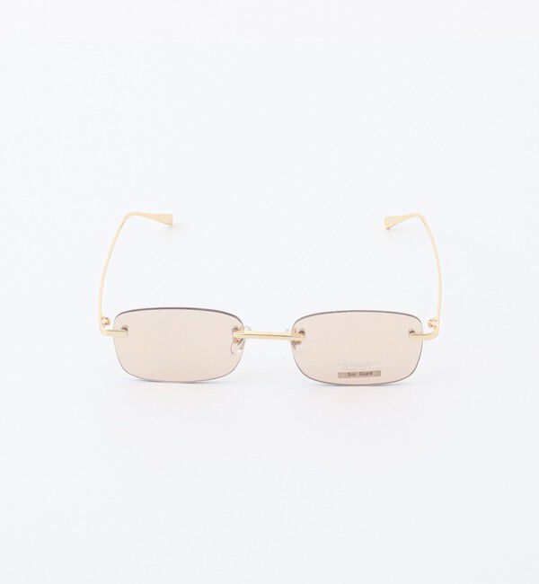 NOLLEY'S「リムレススクエアレンズサングラス」|サングラス|