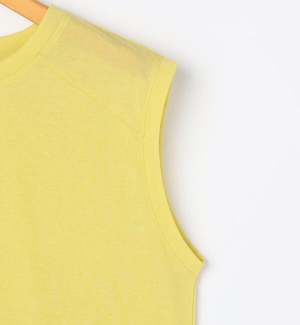 NOLLEY'S「ウォッシャブルシアードライコットンノースリーブプルオーバー」|Tシャツ・カットソー|