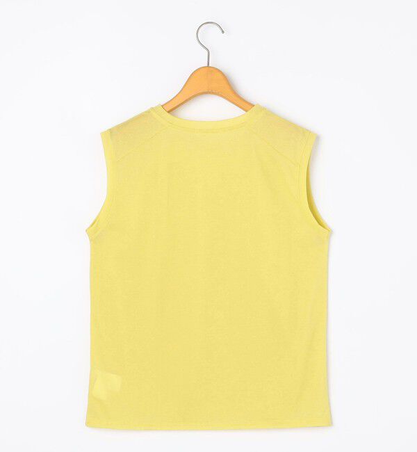 NOLLEY'S「ウォッシャブルシアードライコットンノースリーブプルオーバー」|Tシャツ・カットソー|