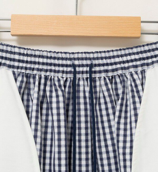 MAQWEL「【MAQWEL/マクウェル】ウォッシャブルチェックスカート」|フレア|