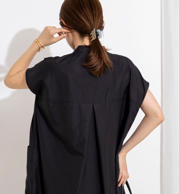 NOLLEY'S「【WEB＆一部店舗限定カラー】ウォッシャブルエクセルテックタンブラースタンドカラースキッパーワンピース」|ワンピース|