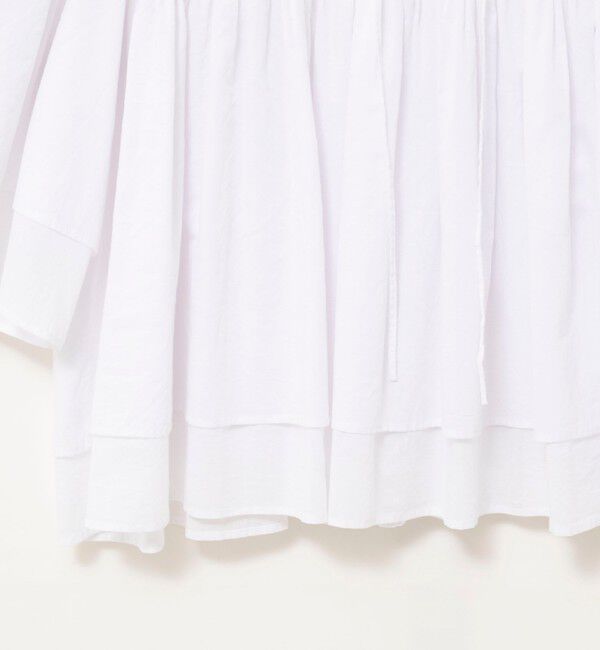 NOLLEY'S sophi「ウォッシャブルコットンティアードブラウス」|シャツ・ブラウス|