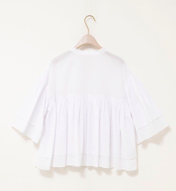 NOLLEY'S sophi「ウォッシャブルコットンティアードブラウス」|シャツ・ブラウス|