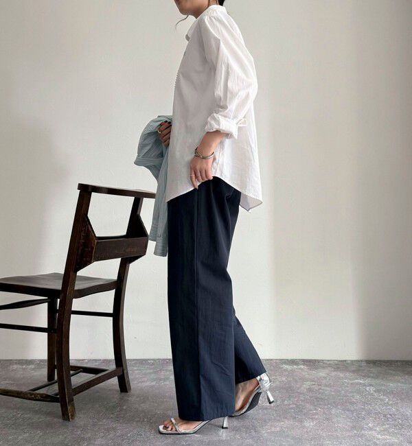 fredy emue「FR刺繍オックスコンパクトシャツ」|シャツ・ブラウス|