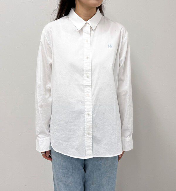 fredy emue「FR刺繍オックスコンパクトシャツ」|シャツ・ブラウス|