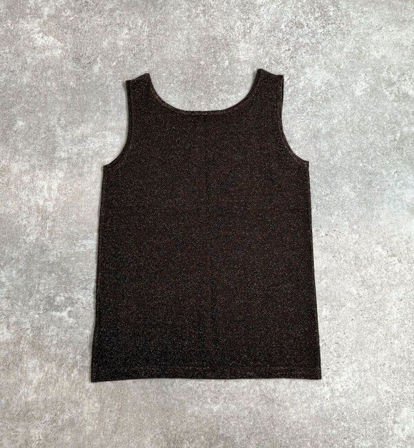 fredy emue「ラメニットタンクトップ」|タンクトップ|