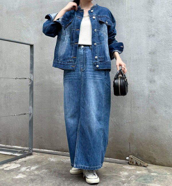 fredy emue「デニムタイトスカート」|スカート|