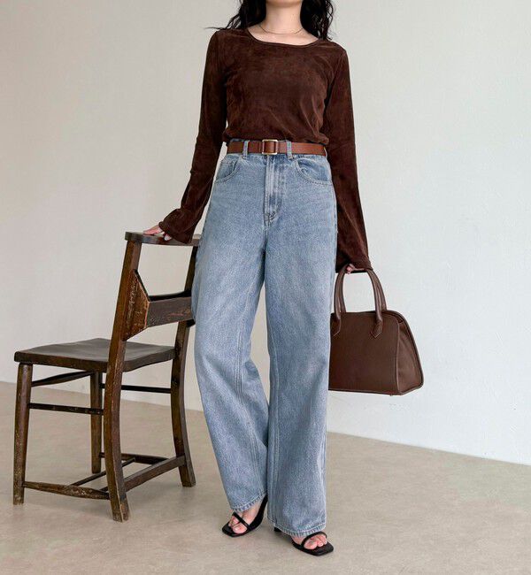 fredy emue「【@sora_522m企画】ベーシックストレートデニム」|デニム|