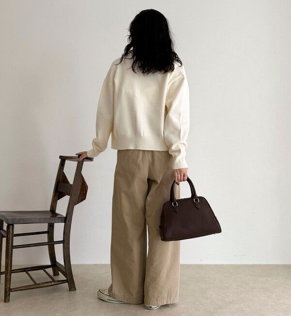 fredy emue「ニットシャツカーディガン バブーシュカ付き」|ニット・セーター|