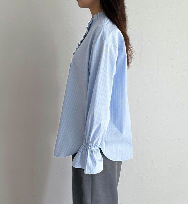 fredy emue「フリルデザインシャツ」|シャツ・ブラウス|