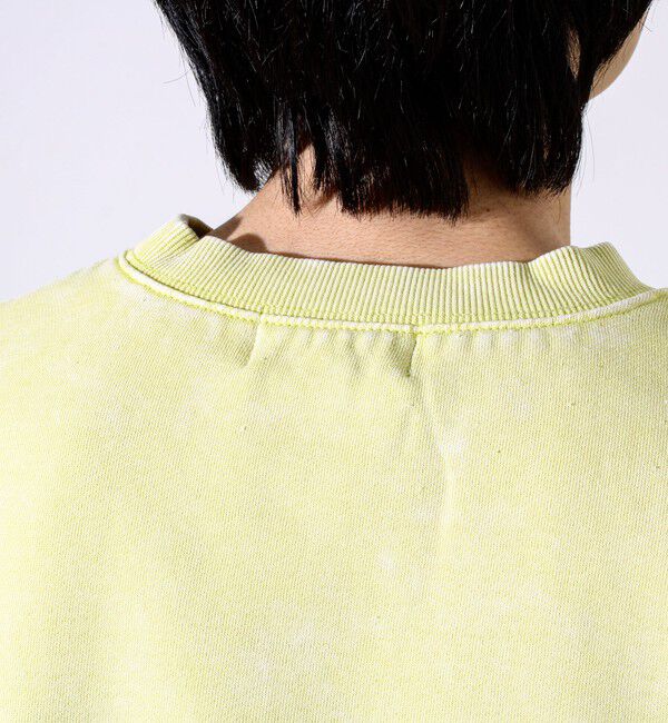 GLOSTER「【雪の色ムラ】カラフルスノーパウダー裏起毛スウェット」|スウェット・ジャージ|