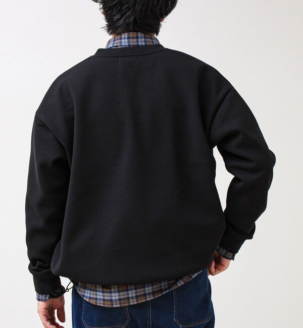 GLOSTER「ワッフルフリース ハーフジッププルオーバー」|スウェット・ジャージ|