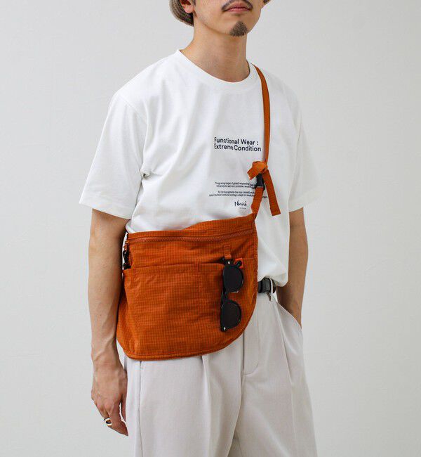 GLOSTER「【UNIVERSAL OVERALL】Ripstop Apron Bag」|ショルダー・メッセンジャー|