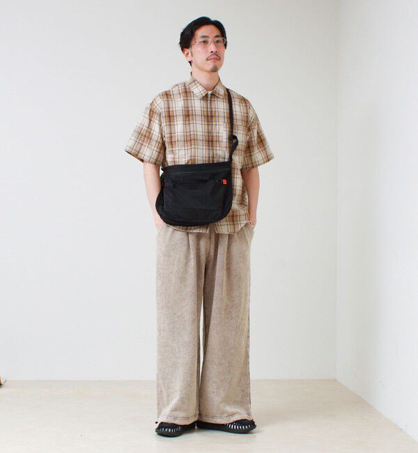 GLOSTER「【UNIVERSAL OVERALL】Ripstop Apron Bag」|ショルダー・メッセンジャー|