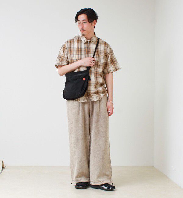 GLOSTER「【UNIVERSAL OVERALL】Ripstop Apron Bag」|ショルダー・メッセンジャー|