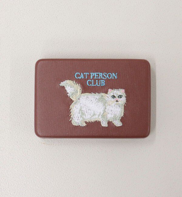 fredy emue「【JOli JOli/ジョリジョリ】刺しゅうスクエアケース」|ポーチ|