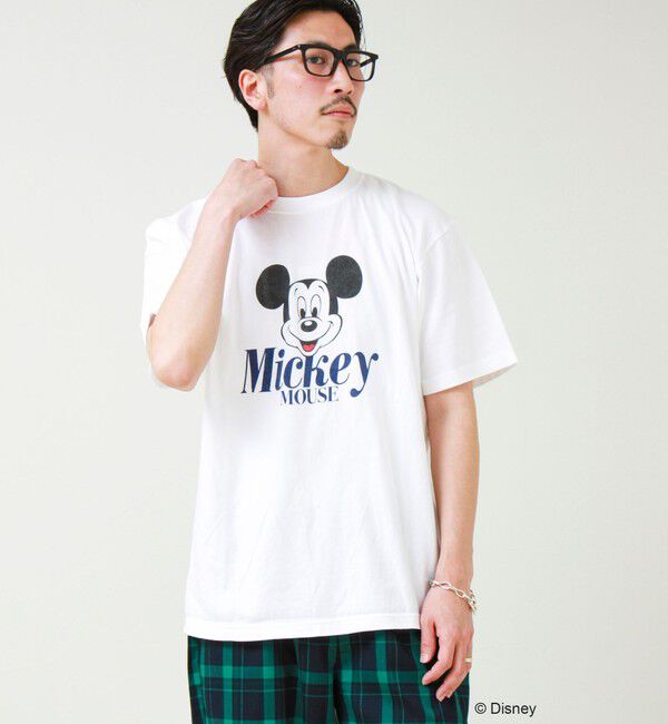 GLOSTER「【GOOD ROCK SPEED】MICKEY / ミッキーマウス / プリントTシャツ」|Tシャツ・カットソー|