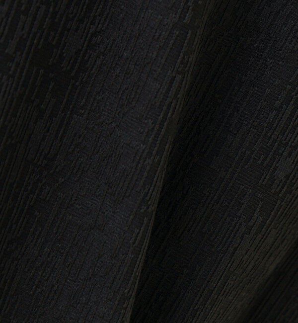 GLOSTER「【1枚でレイヤード風】ストライプジャガード フェイクレイヤーTシャツ」|Tシャツ・カットソー|