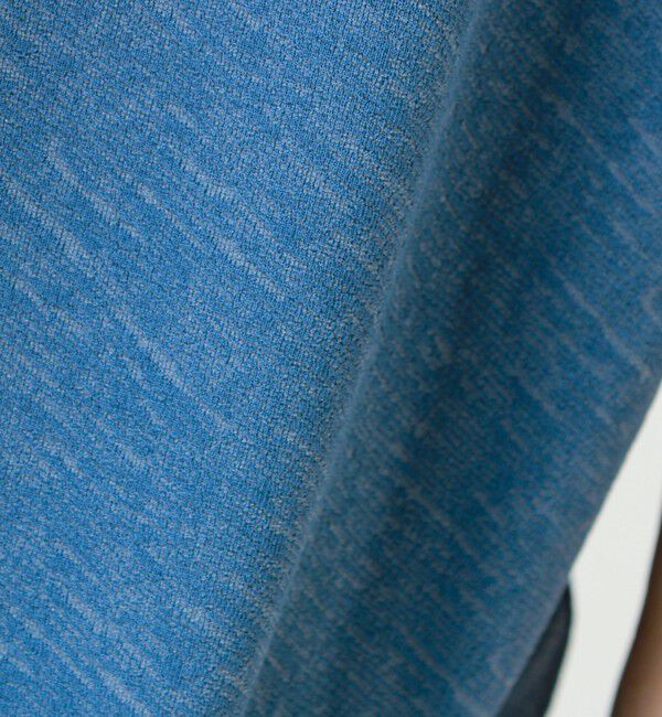 GLOSTER「【無地見えで差がつく】斜めフクレジャガードTシャツ」|Tシャツ・カットソー|