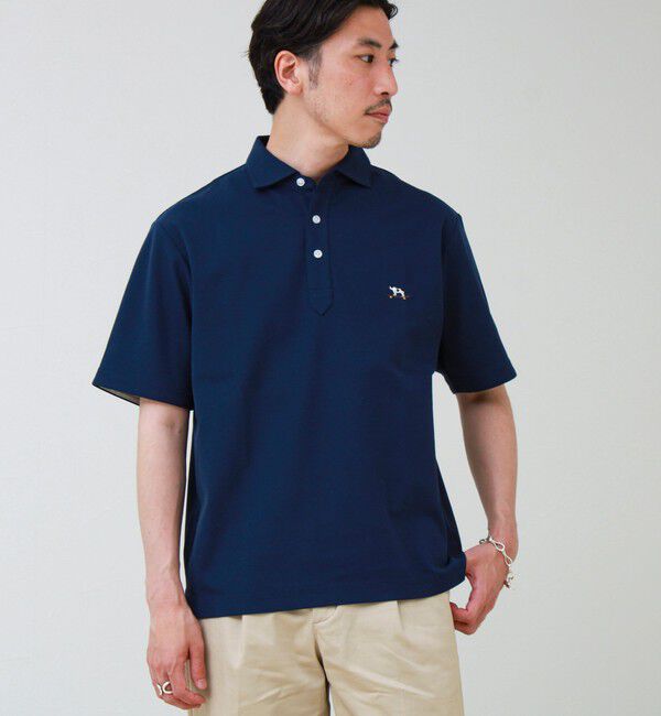 GLOSTER「【ギフトにもおすすめ】【フレブル刺繍】DADDYポロ」|ポロシャツ|