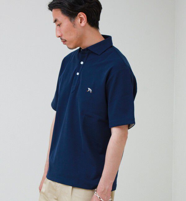 GLOSTER「【ギフトにもおすすめ】【フレブル刺繍】DADDYポロ」|ポロシャツ|